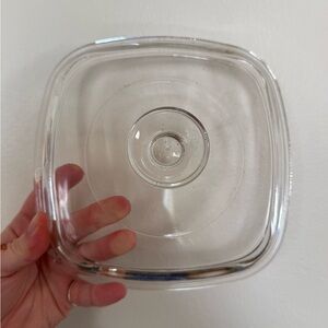 Pyrex Clear Glass Square Lid